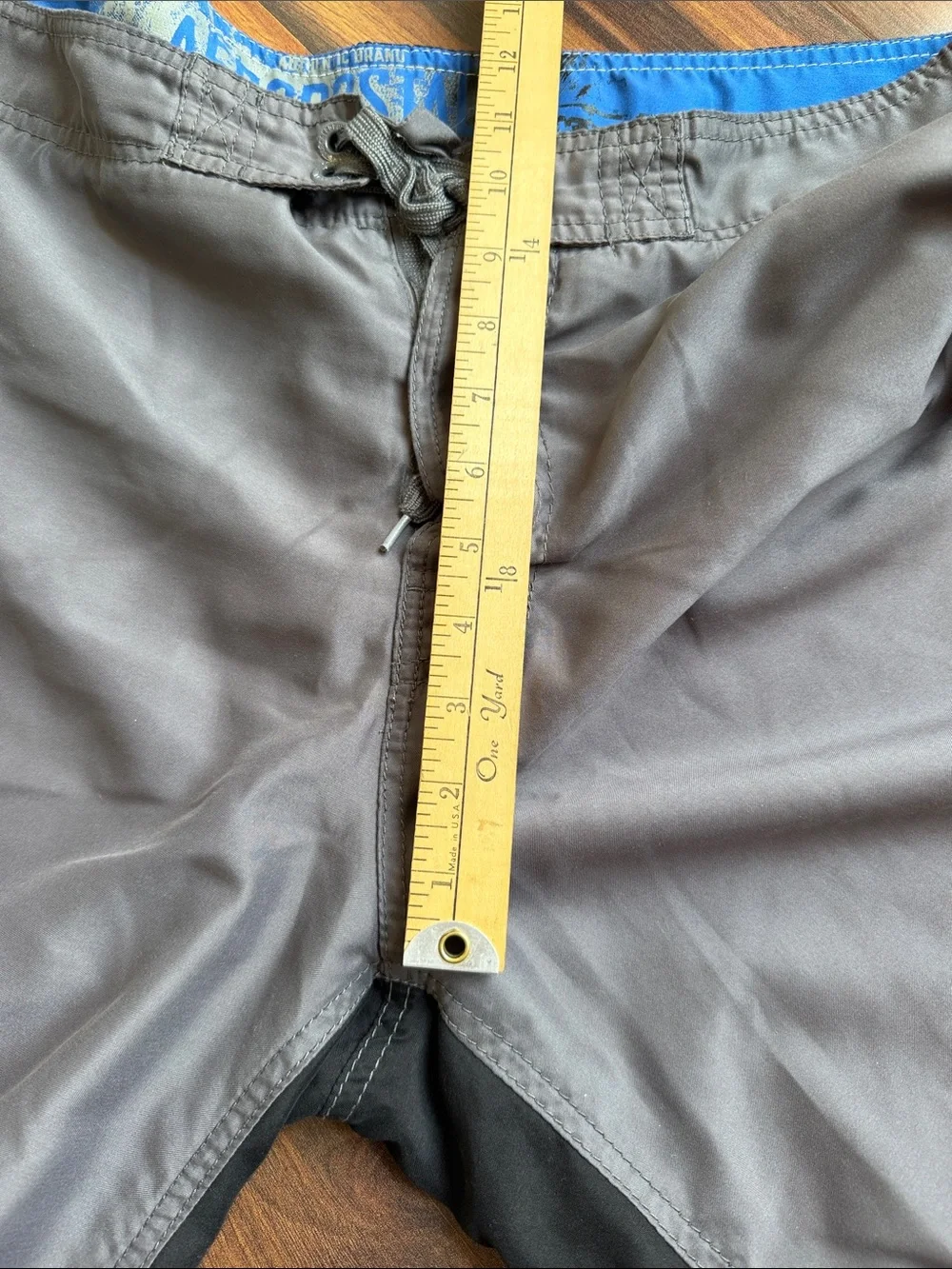Aeropostale Y2K Lined Swim Board Shorts Cargo Skater Surfer Grunge 38